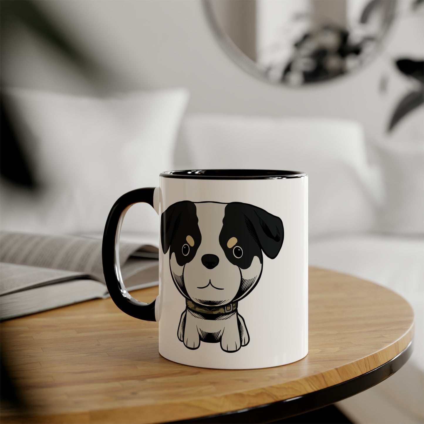 DustyDoll Cartoon Accent Mugs, 11oz