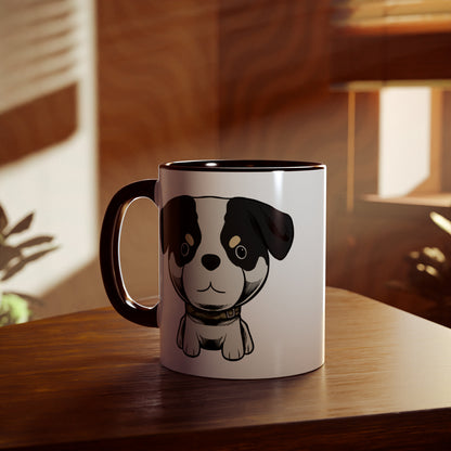 DustyDoll Cartoon Accent Mugs, 11oz