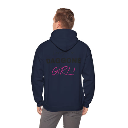 Dusty's a Daggone Girl! Unisex Heavy Blend™ Hooded Sweatshirt