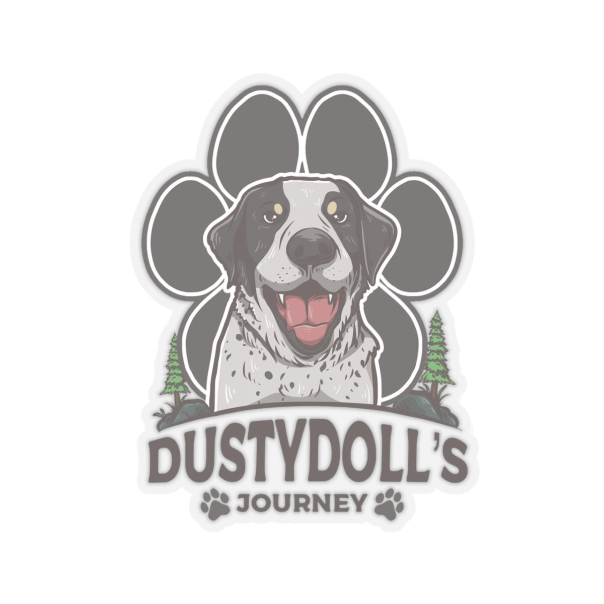 DustyDoll's Journey Kiss-Cut Stickers