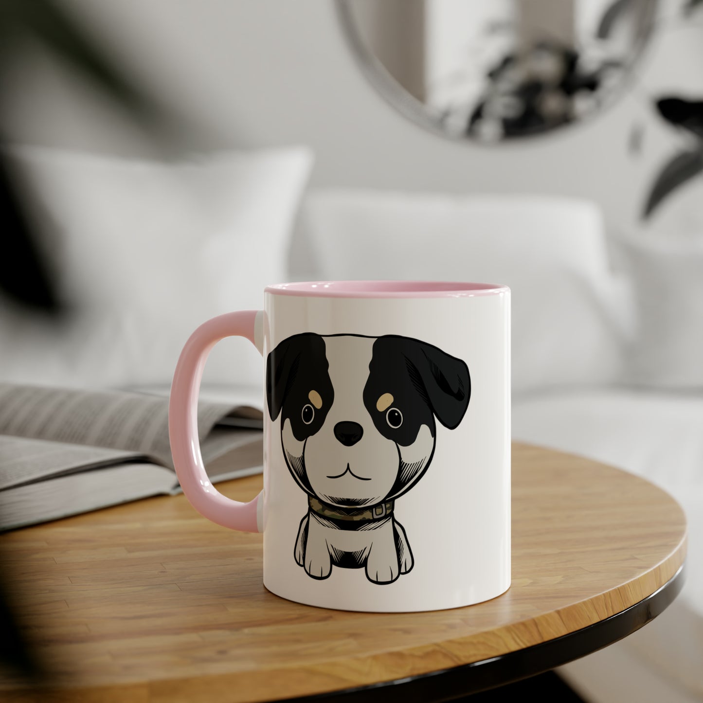 DustyDoll Cartoon Accent Mugs, 11oz